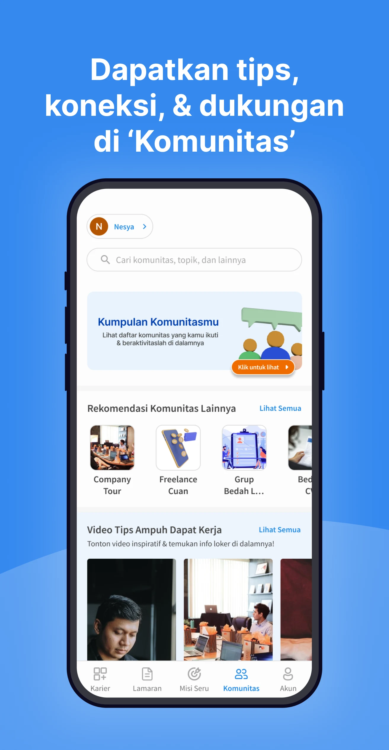 KitaLulus: Find Job & CV Maker screenshot